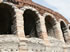 The Arena, the Roman Amphitheater in Verona built in 30 AD