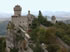 This is a view of the next castle.